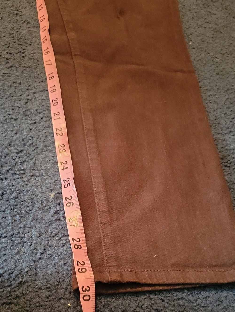 Chico's Dark Chocolate Jeggings - Picture 8 of 9